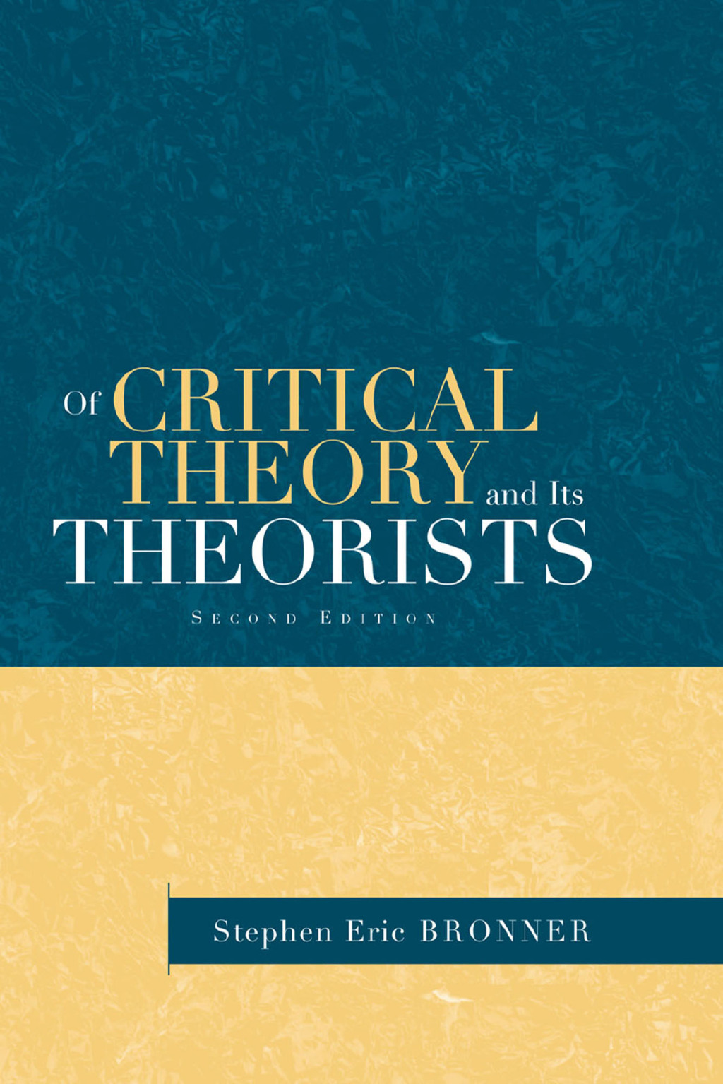 Of Critical Theory and Its Theorists 2nd Edition â€“ PDF/EPUB Version Downloadable