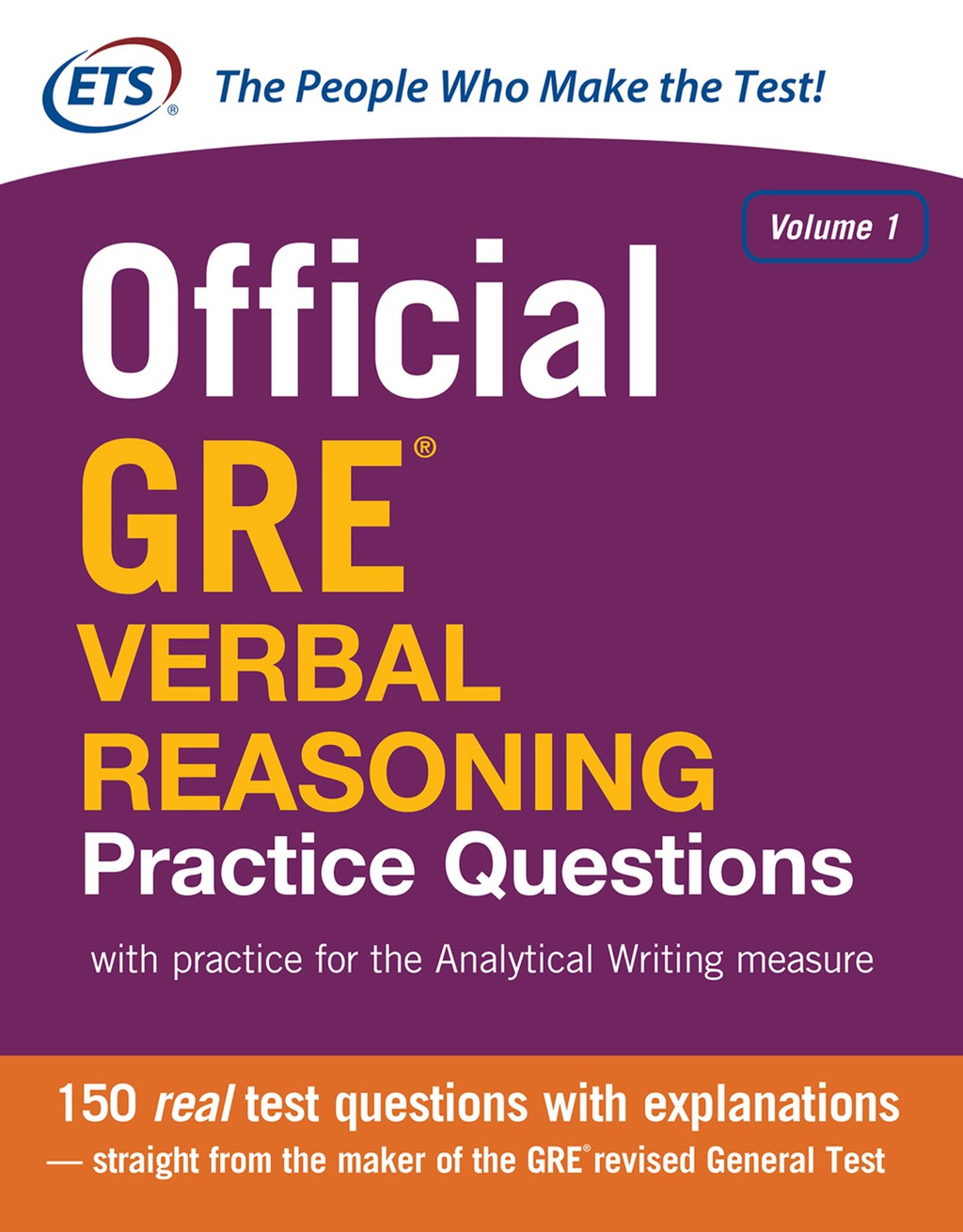 Official GRE Verbal Reasoning Practice Questions 1st Edition - (PDF/EPUB Version)