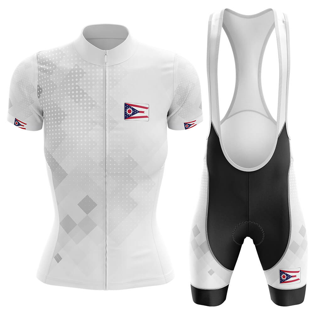 Ohio - Women - Cycling Jersey + Bib shorts