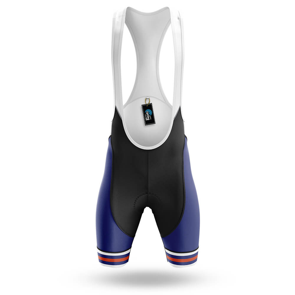 Oil Kings navy - Men's Cycling Bibs Only