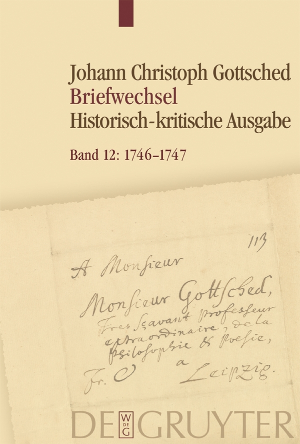 Oktober 1746 â€“ Dezember 1747 Unter EinschluÃŸ des Briefwechsels von Luise Adelgunde Victorie Gottsched 1st Edition â€“ PDF/EPUB Version Downloadable