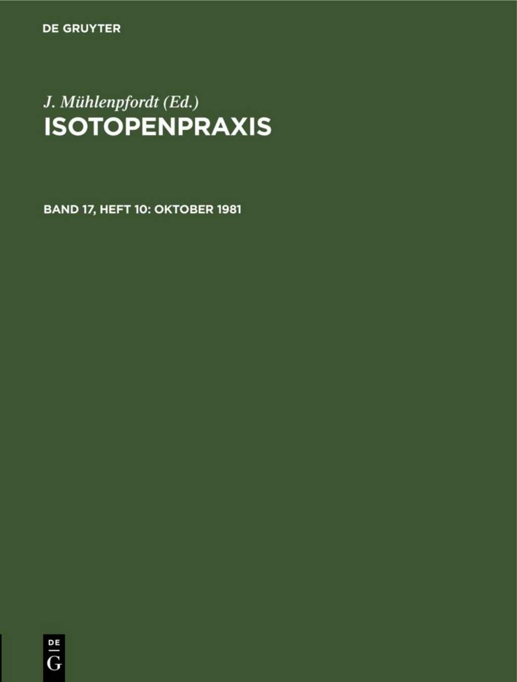 Oktober 1981 1st Edition â€“ PDF/EPUB Version Downloadable