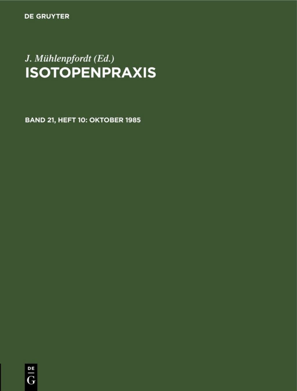 Oktober 1985 1st Edition â€“ PDF/EPUB Version Downloadable