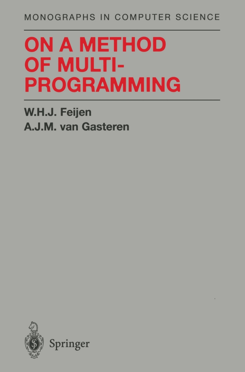 On a Method of Multiprogramming  â€“ PDF/EPUB Version Downloadable