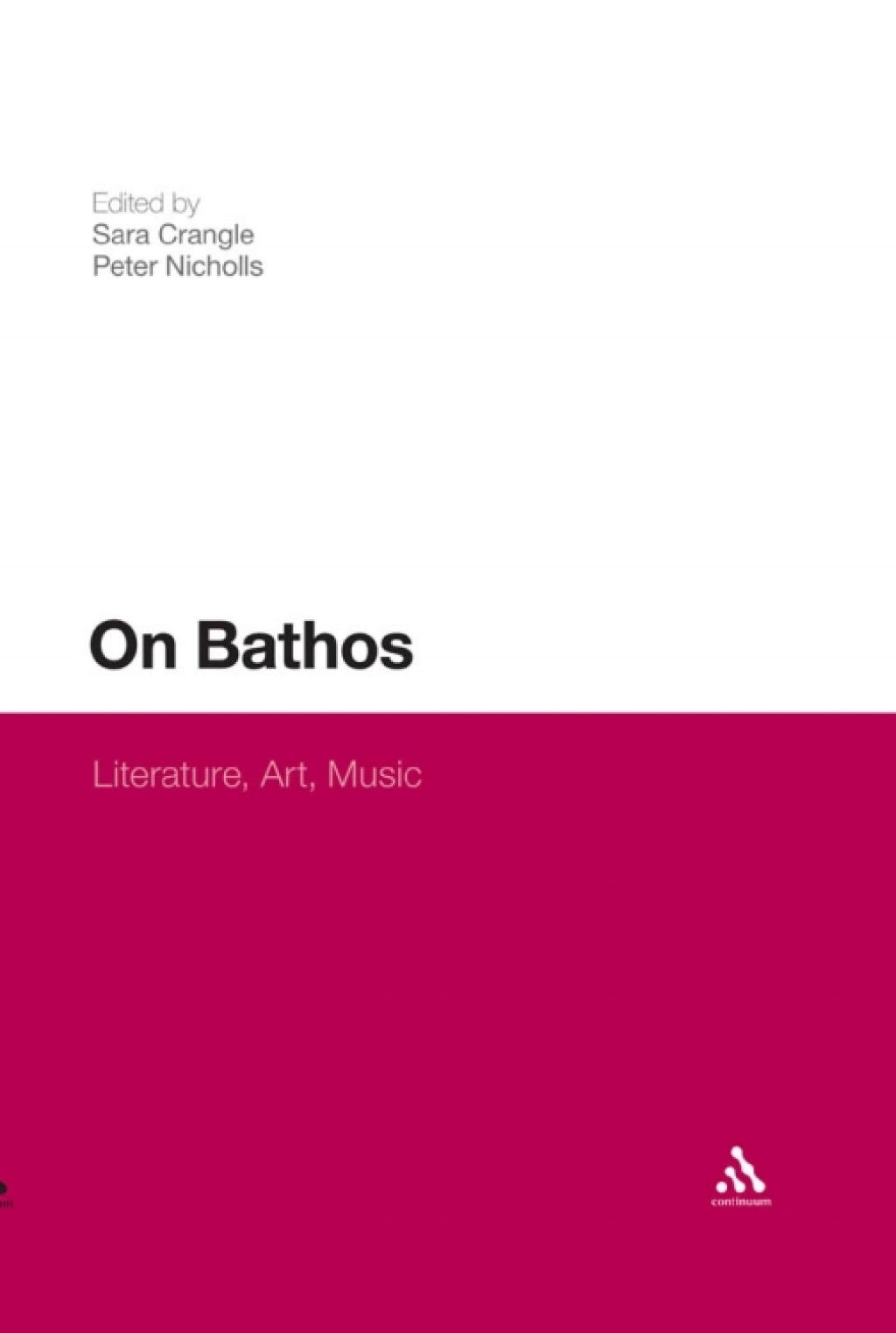 On Bathos Literature, Art, Music 1st Edition â€“ PDF/EPUB Version Downloadable