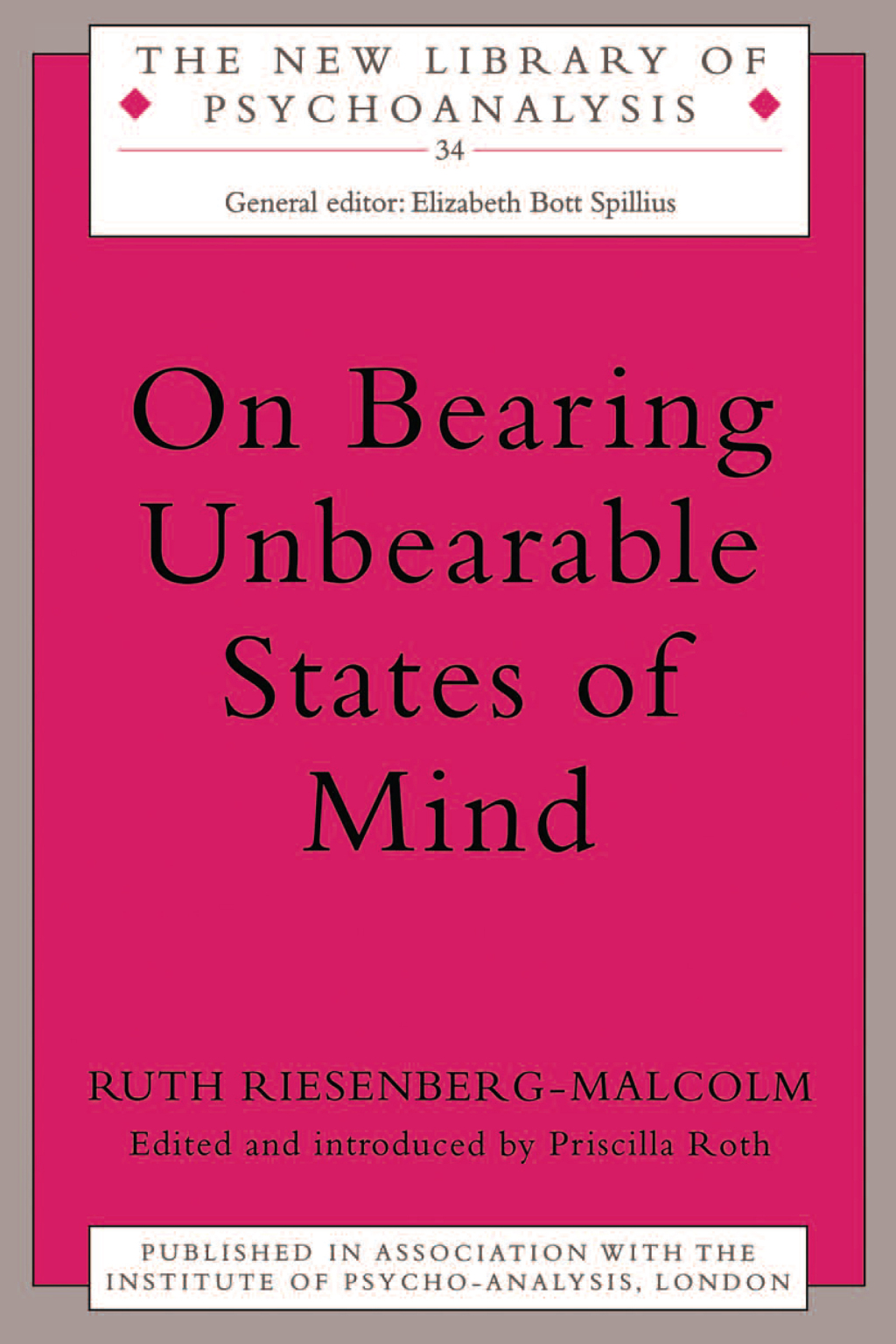 On Bearing Unbearable States of Mind 1st Edition â€“ PDF/EPUB Version Downloadable