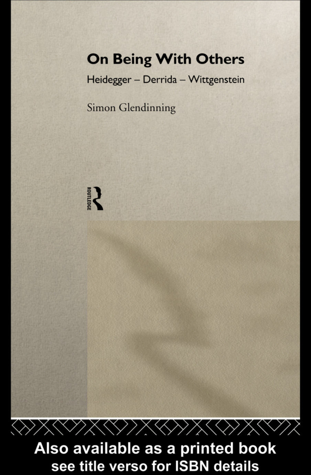On Being With Others Heidegger, Wittgenstein, Derrida 1st Edition â€“ PDF/EPUB Version Downloadable