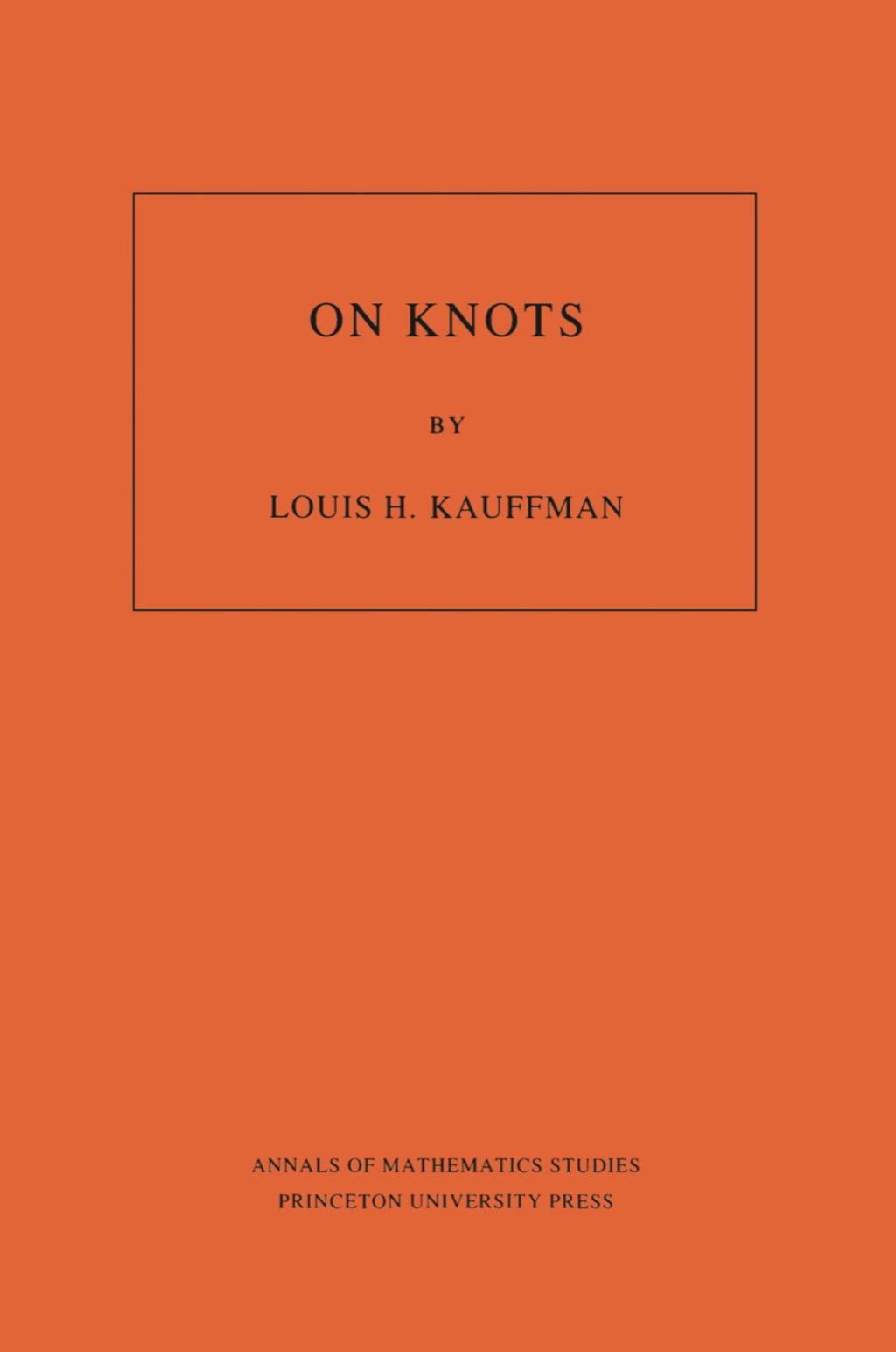On Knots  â€“ PDF/EPUB Version Downloadable