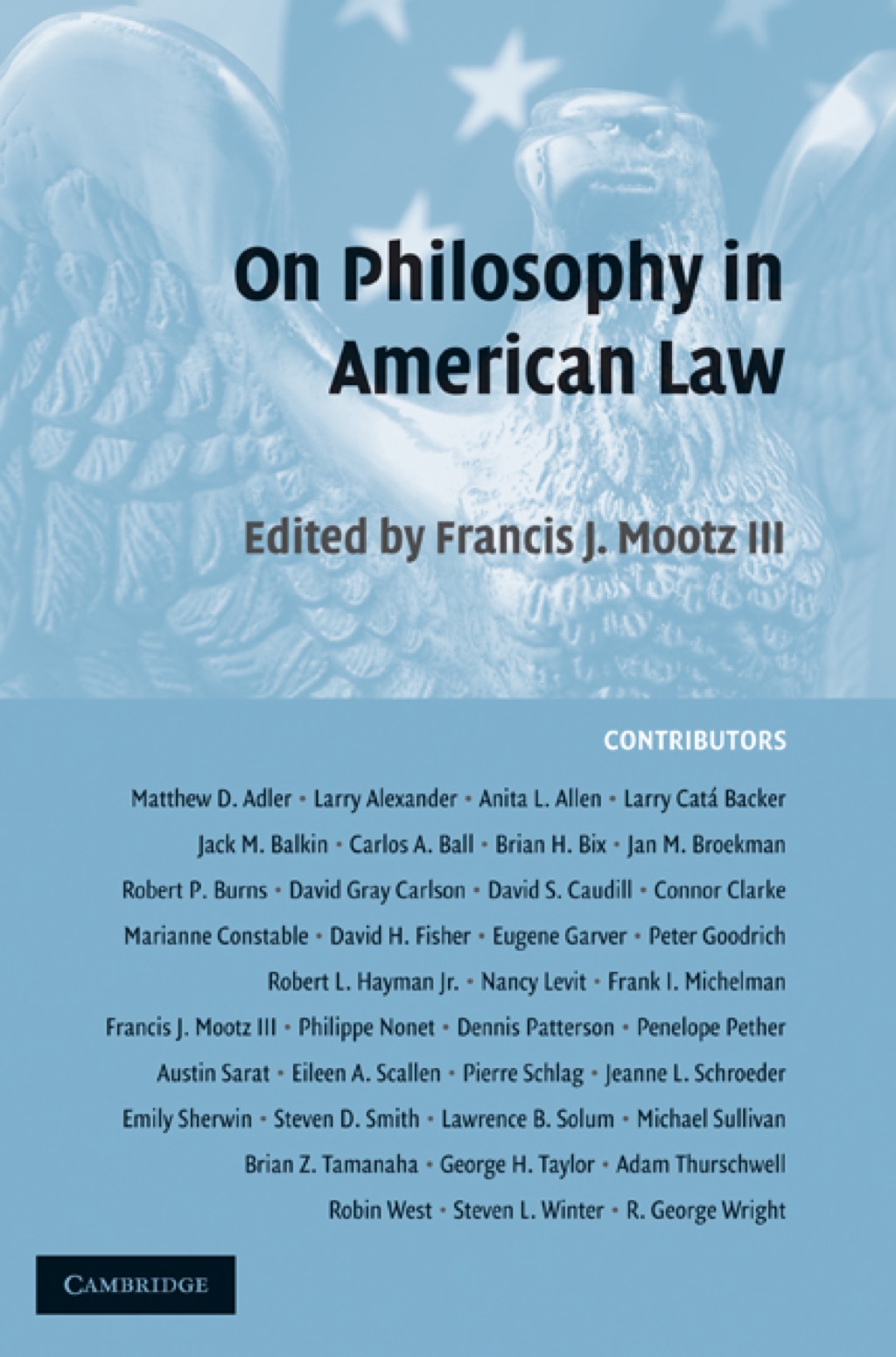 On Philosophy in American Law  â€“ PDF/EPUB Version Downloadable