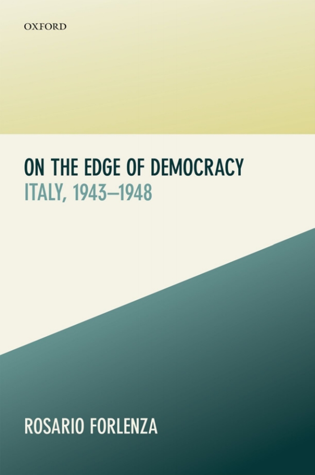 On the Edge of Democracy Italy, 1943-1948 1st Edition â€“ PDF/EPUB Version Downloadable