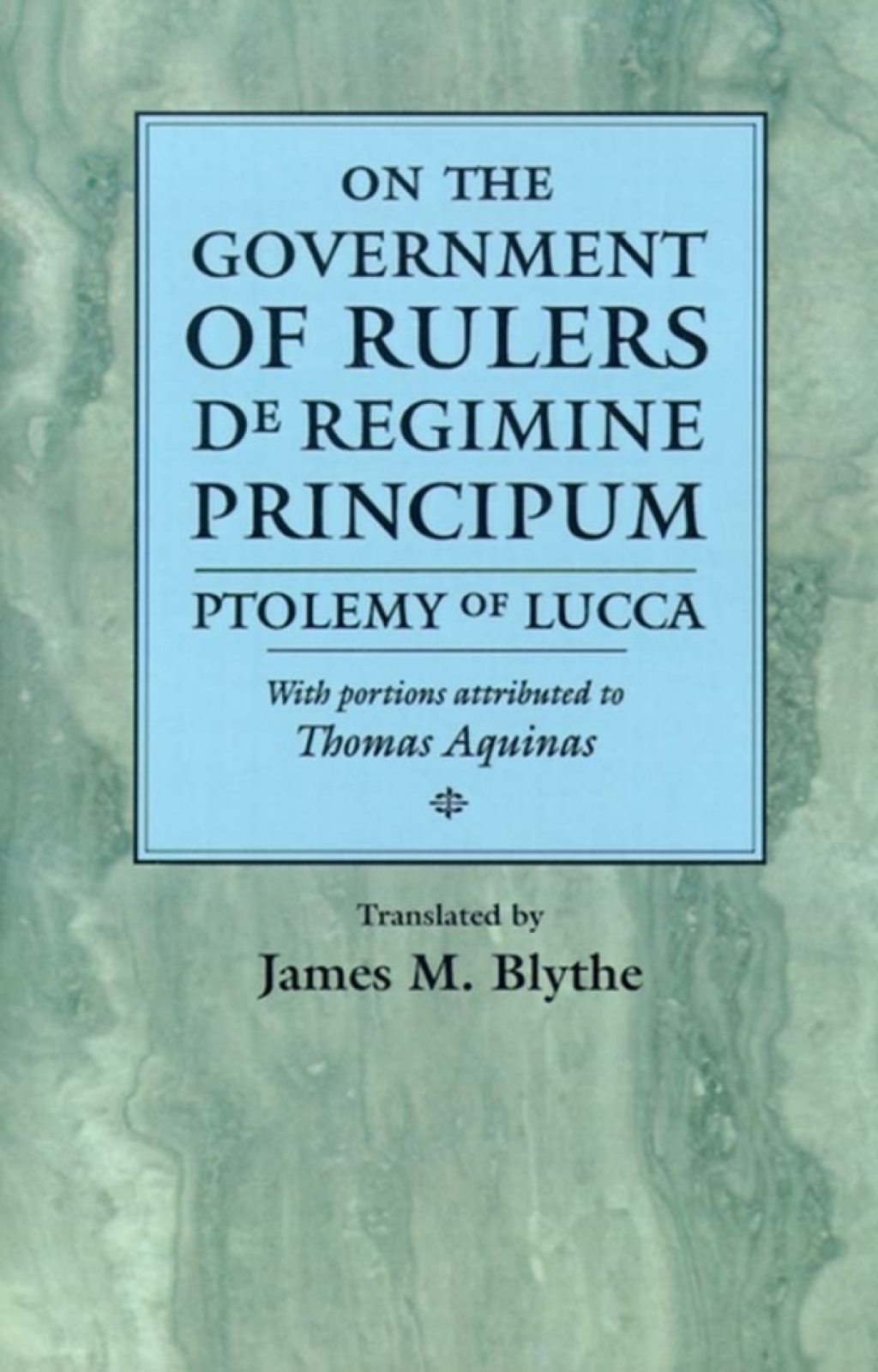 On the Government of Rulers De Regimine Principum  â€“ PDF/EPUB Version Downloadable