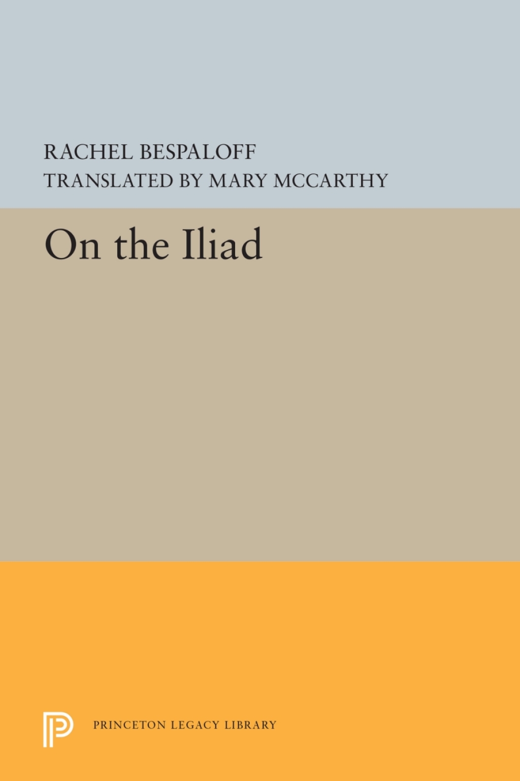 On the Iliad  â€“ PDF/EPUB Version Downloadable