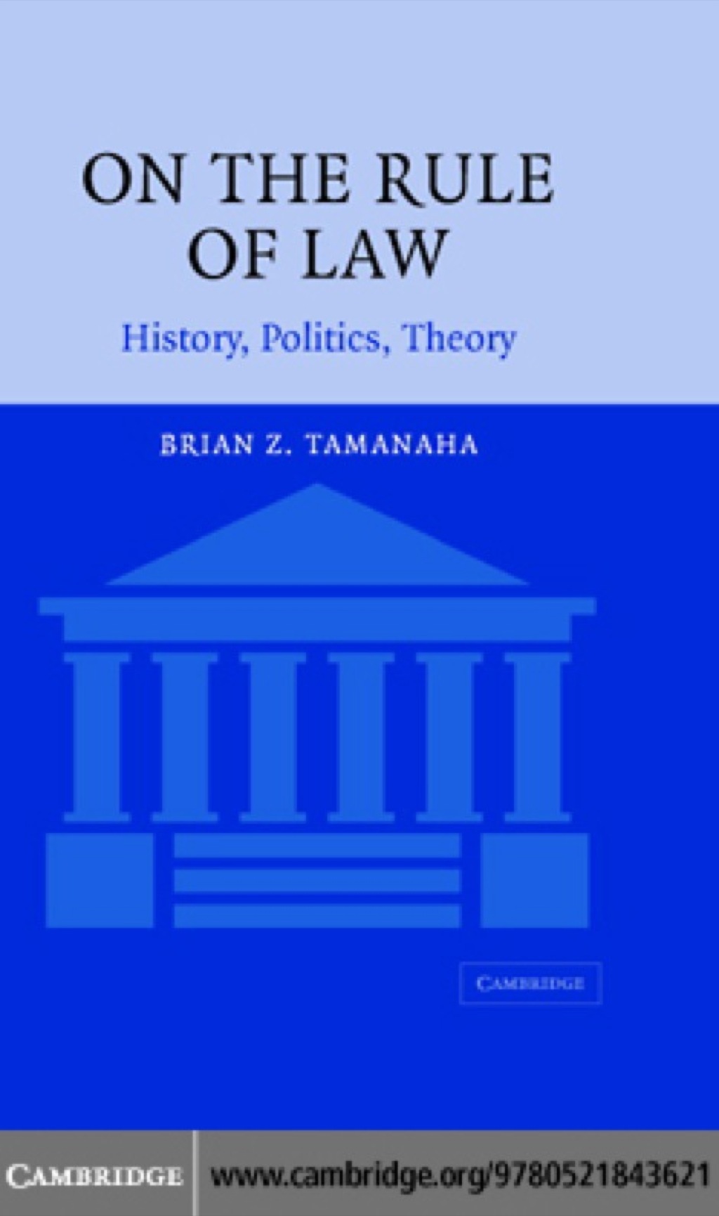On the Rule of Law History, Politics, Theory 1st Edition â€“ PDF/EPUB Version Downloadable