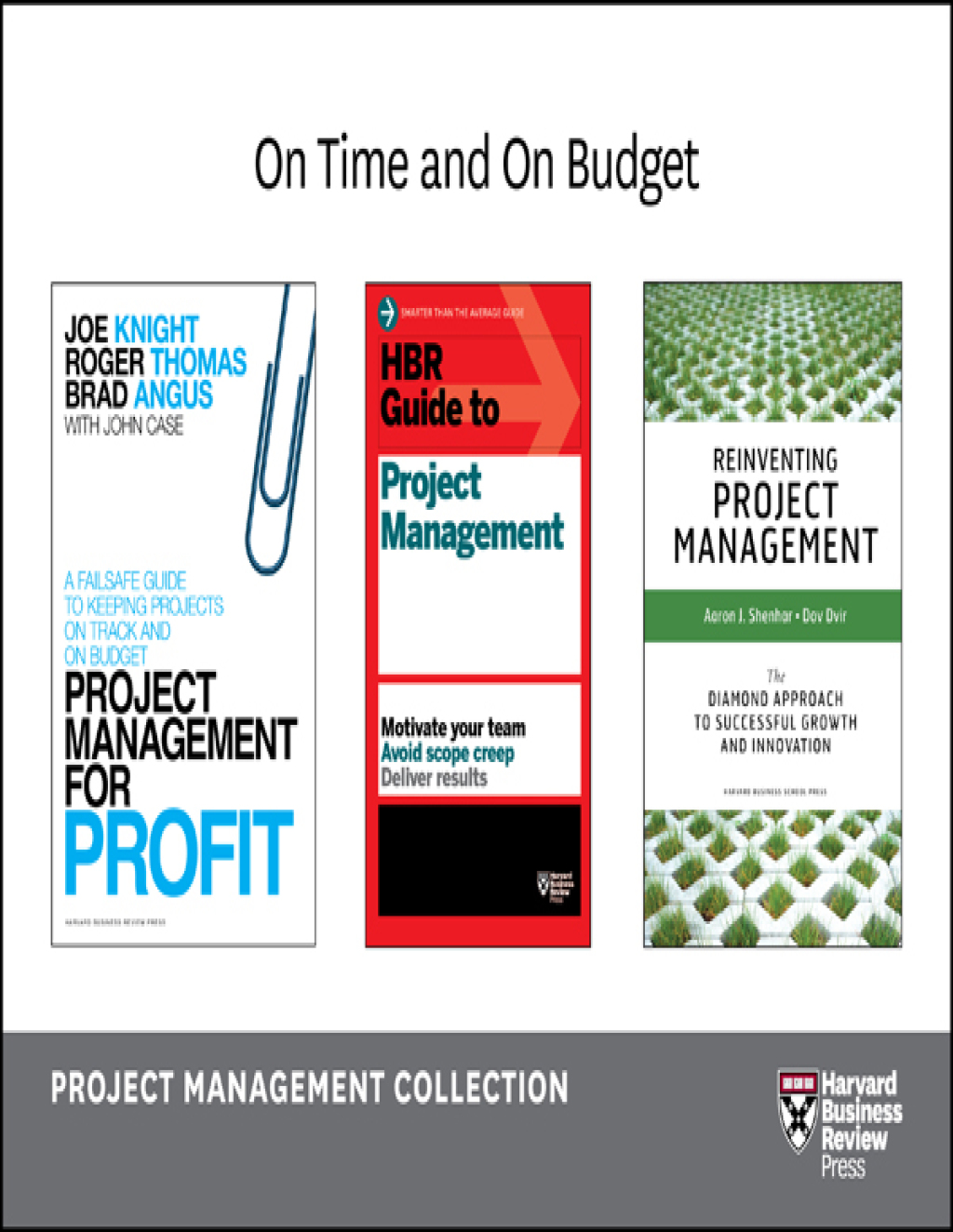 On Time and On Budget: Project Management Collection (4 Books)  â€“ PDF/EPUB Version Downloadable