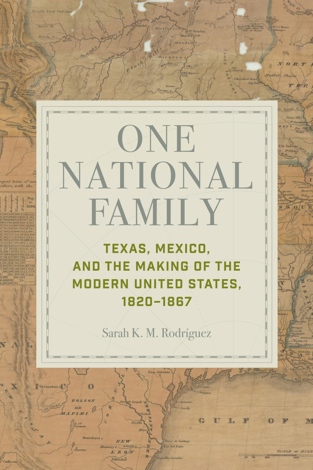 One National Family Texas, Mexico, and the Making of the Modern United States, 1820â€“1867  â€“ PDF/EPUB Version Downloadable