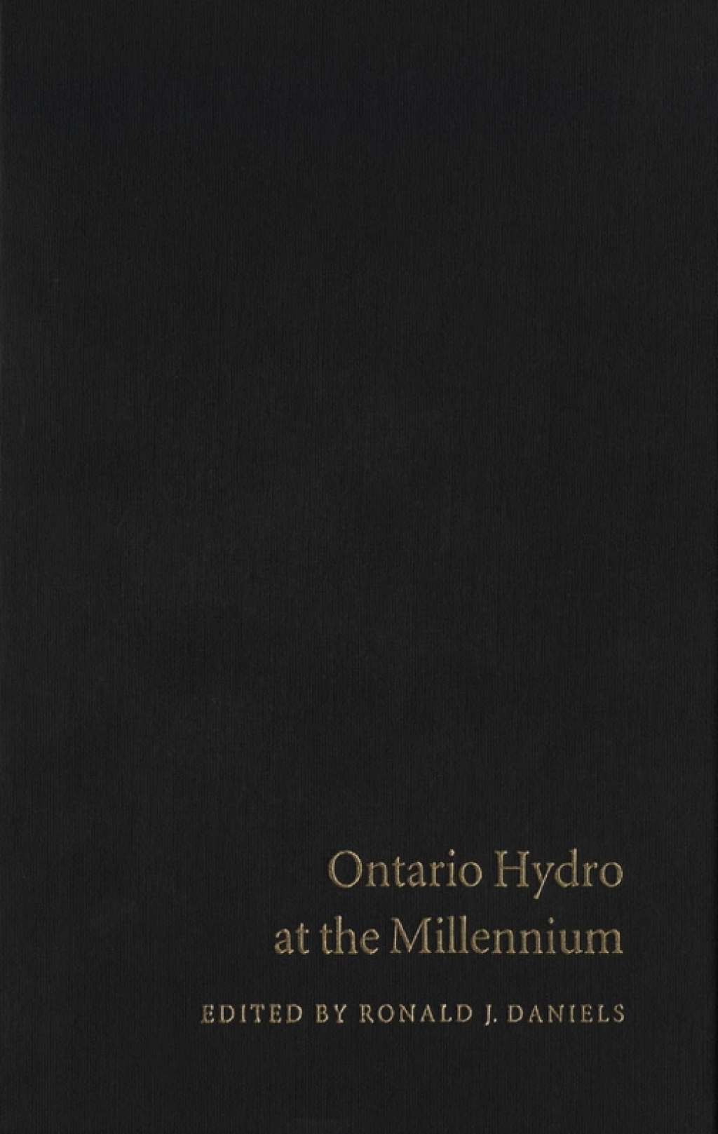Ontario Hydro at the Millennium Has Monopoly's Moment Passed?  â€“ PDF/EPUB Version Downloadable