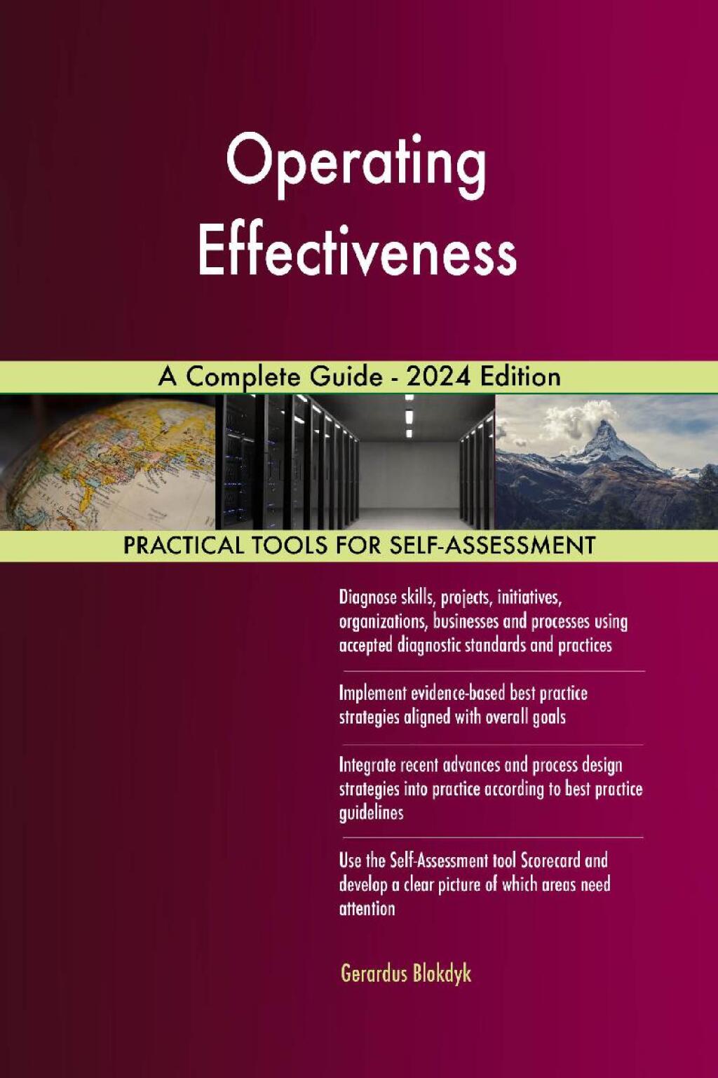 Operating Effectiveness A Complete Guide - 2024 Edition  â€“ PDF/EPUB Version Downloadable
