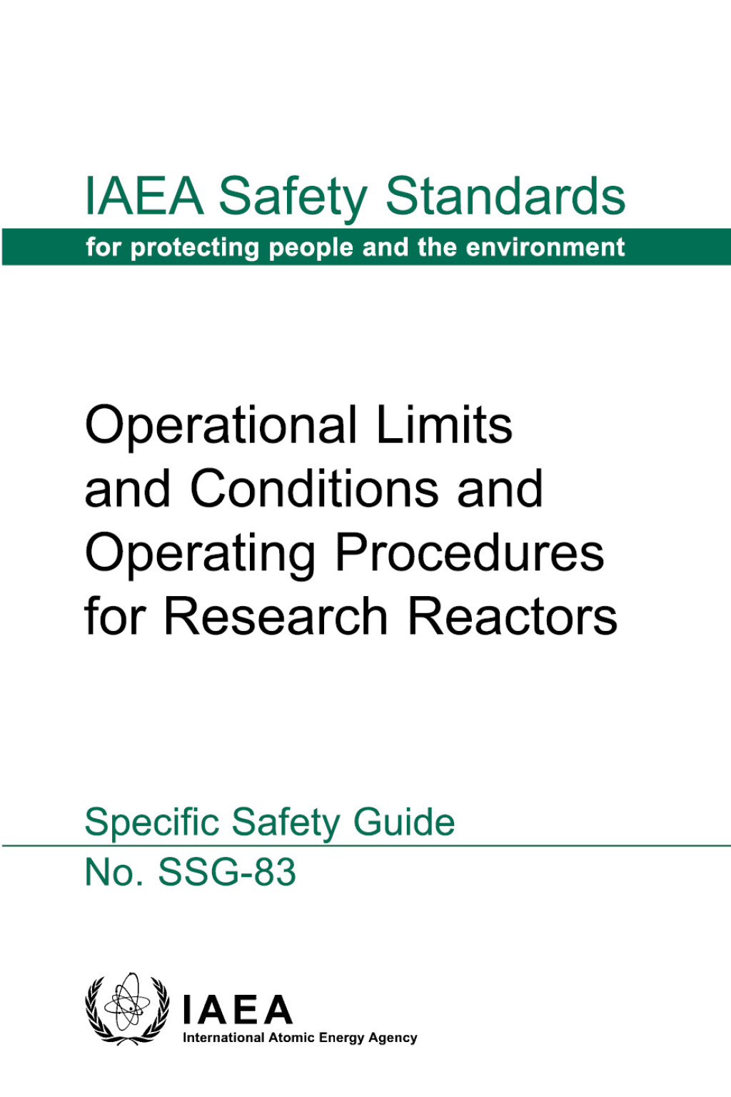 Operational Limits and Conditions and Operating Procedures for Research Reactors  â€“ PDF/EPUB Version Downloadable