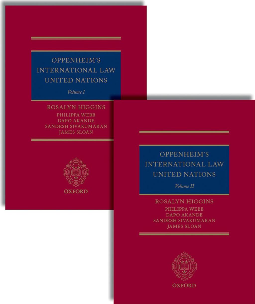 Oppenheim's International Law: United Nations  â€“ PDF/EPUB Version Downloadable