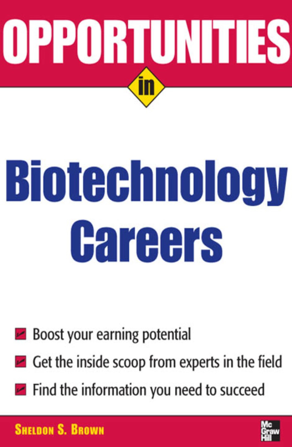 Opportunities in Biotech Careers 1st Edition - (PDF/EPUB Version)