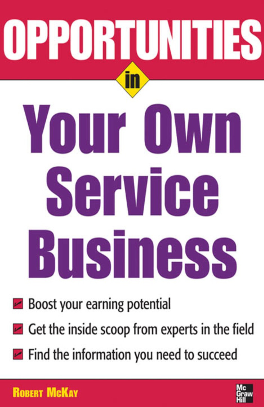Opportunities in Your Own Service Business 1st Edition - (PDF/EPUB Version)