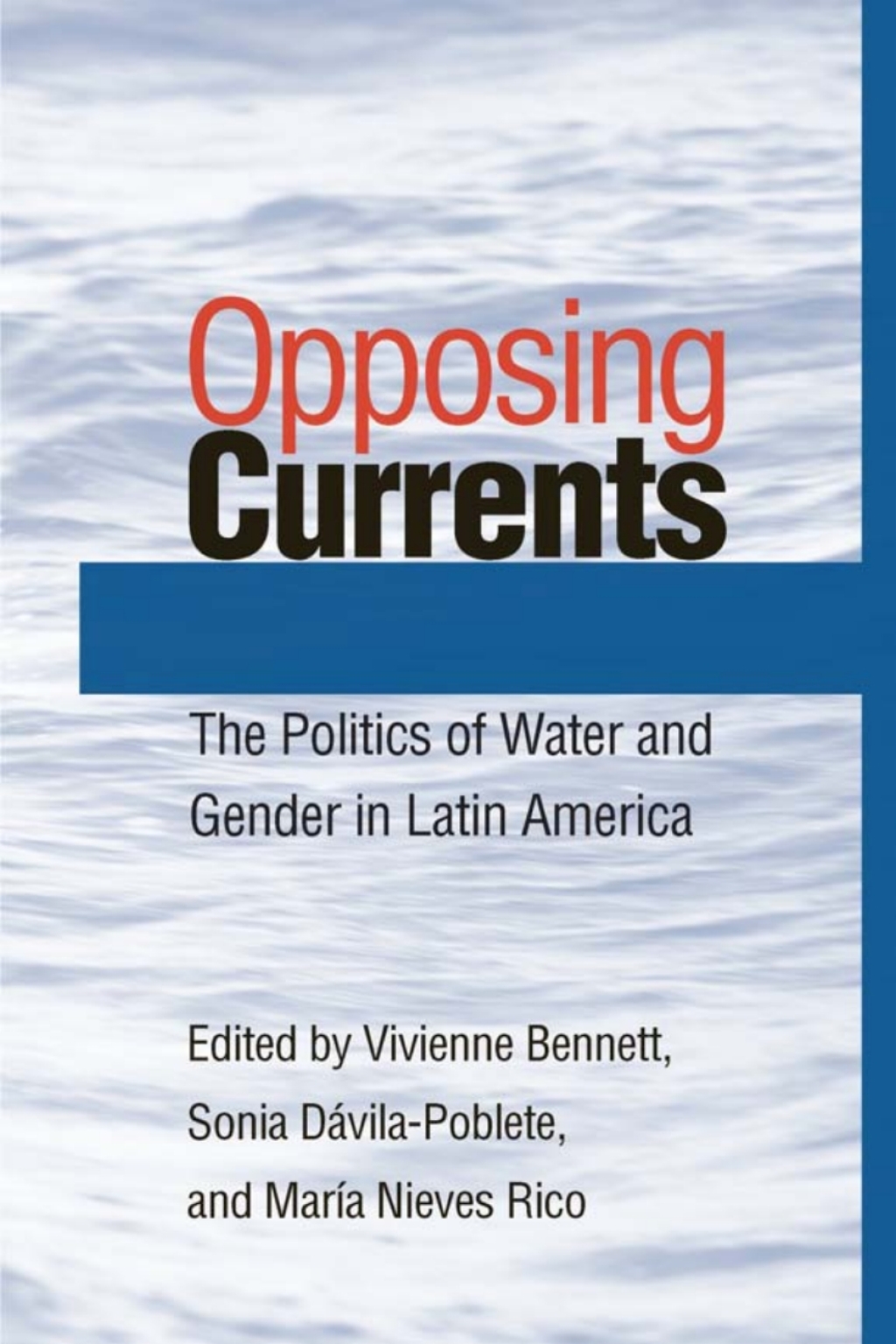 Opposing Currents The Politics of Water and Gender in Latin America  â€“ PDF/EPUB Version Downloadable