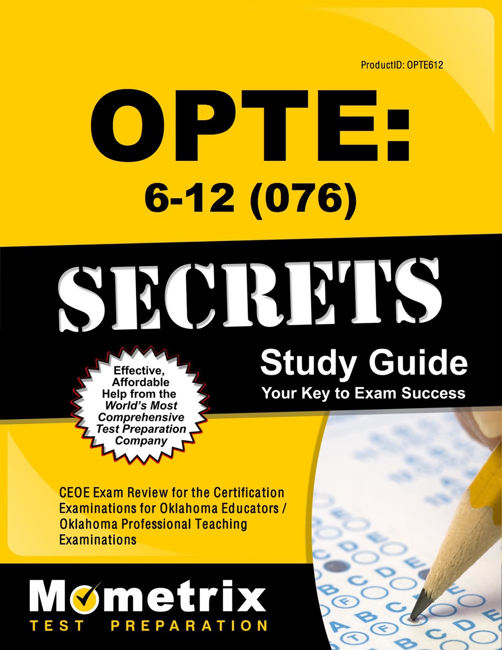 OPTE: 6-12 (076) Secrets Study Guide 1st Edition â€“ PDF/EPUB Version Downloadable