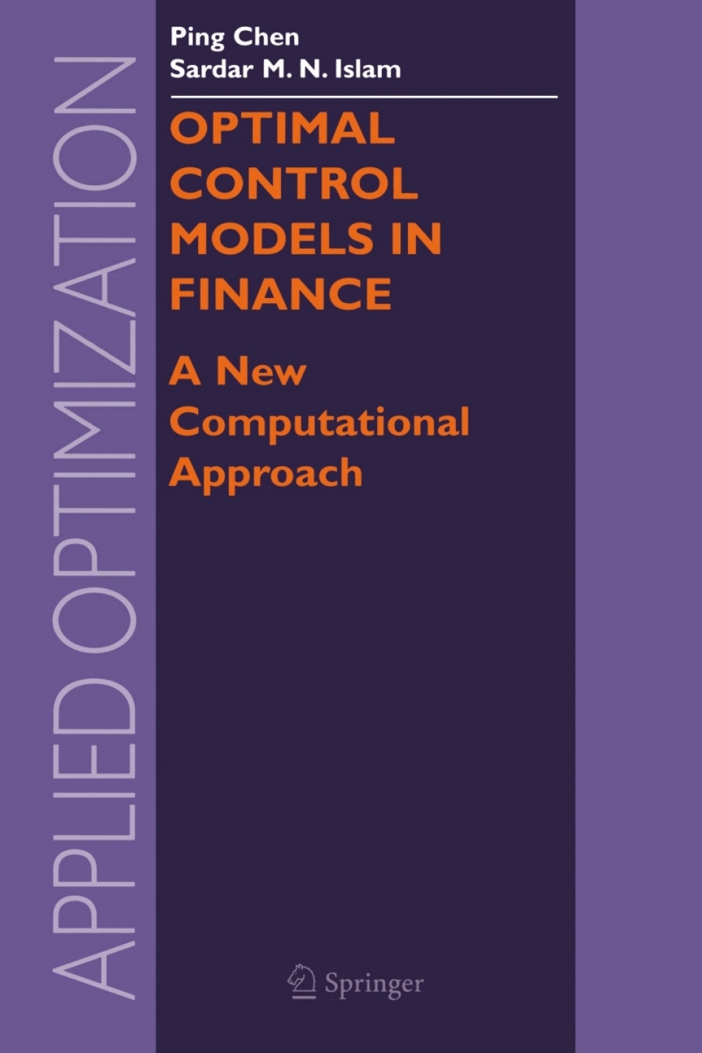 Optimal Control Models in Finance A New Computational Approach  â€“ PDF/EPUB Version Downloadable