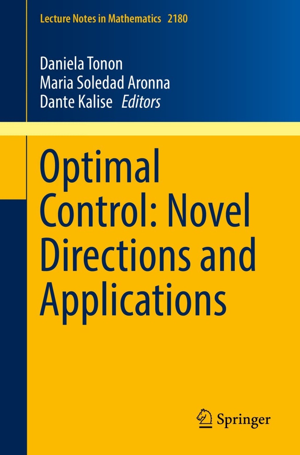 Optimal Control: Novel Directions and Applications  â€“ PDF/EPUB Version Downloadable