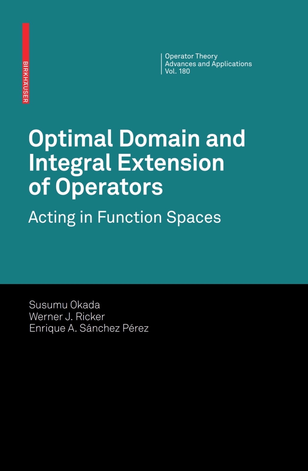 Optimal Domain and Integral Extension of Operators Acting in Function Spaces  â€“ PDF/EPUB Version Downloadable