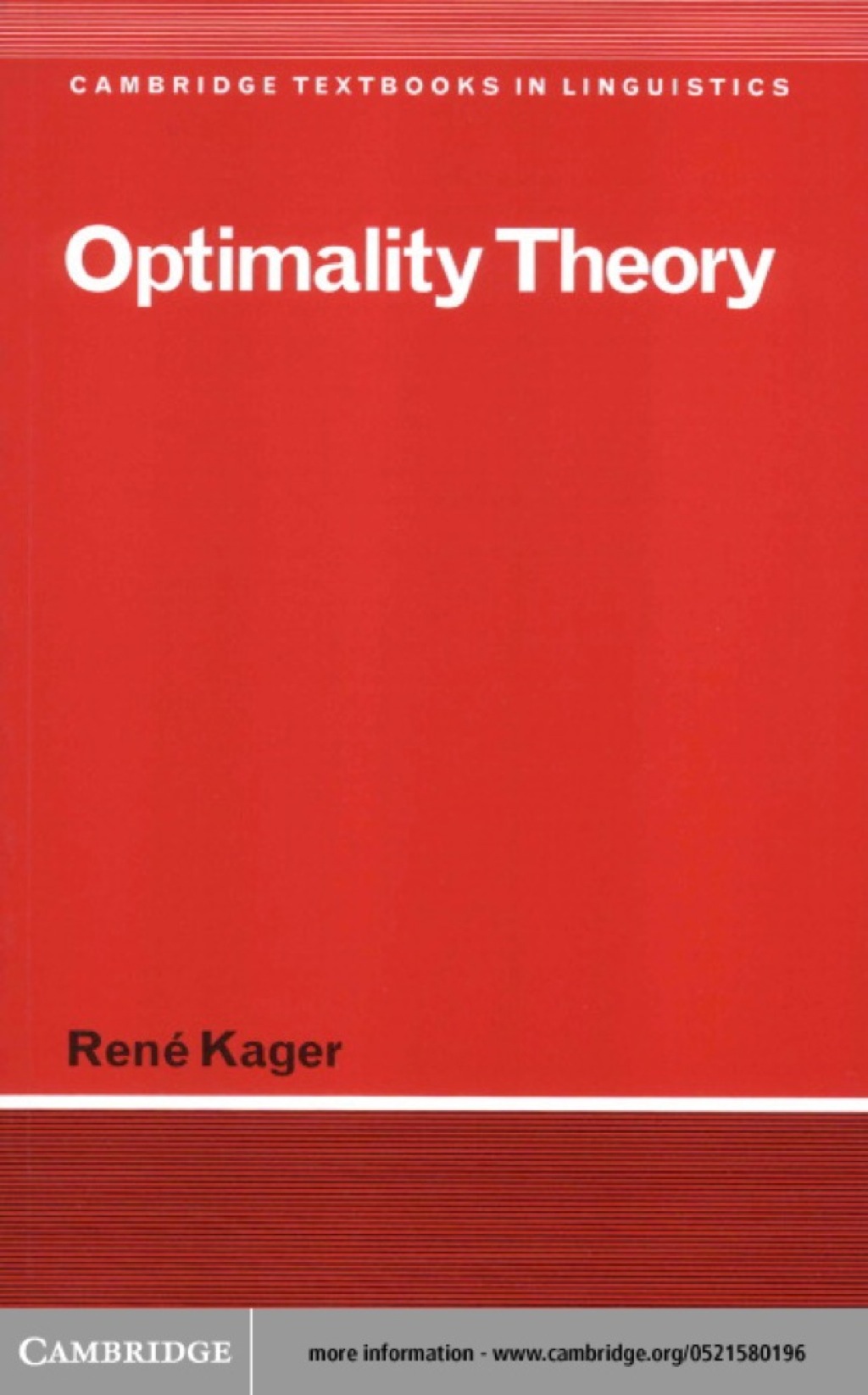 Optimality Theory 1st Edition â€“ PDF/EPUB Version Downloadable