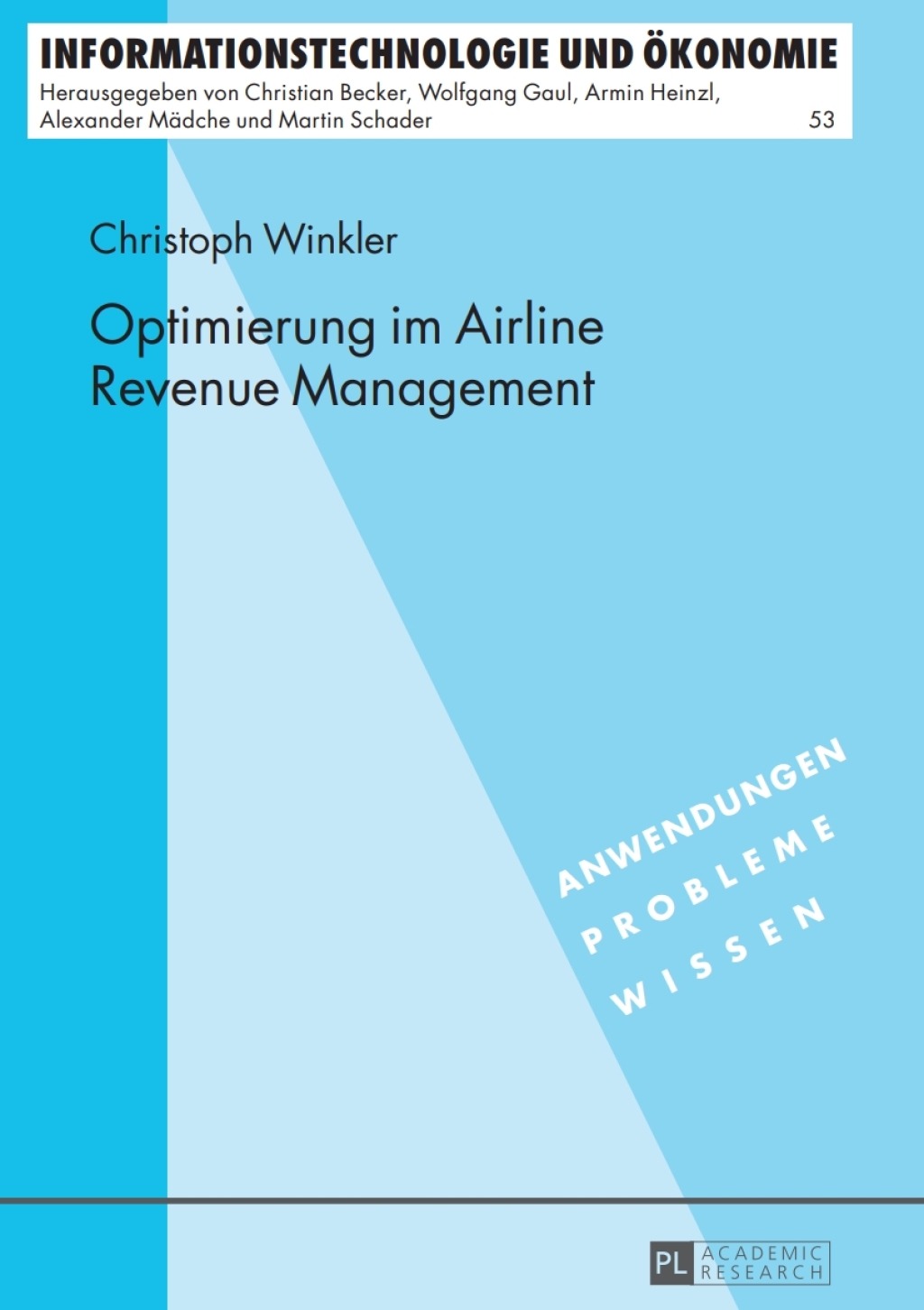 Optimierung im Airline Revenue Management 1st Edition â€“ PDF/EPUB Version Downloadable