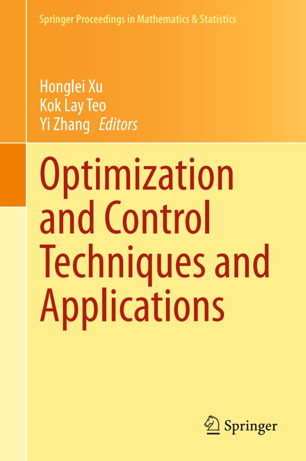 Optimization and Control Techniques and Applications  â€“ PDF/EPUB Version Downloadable
