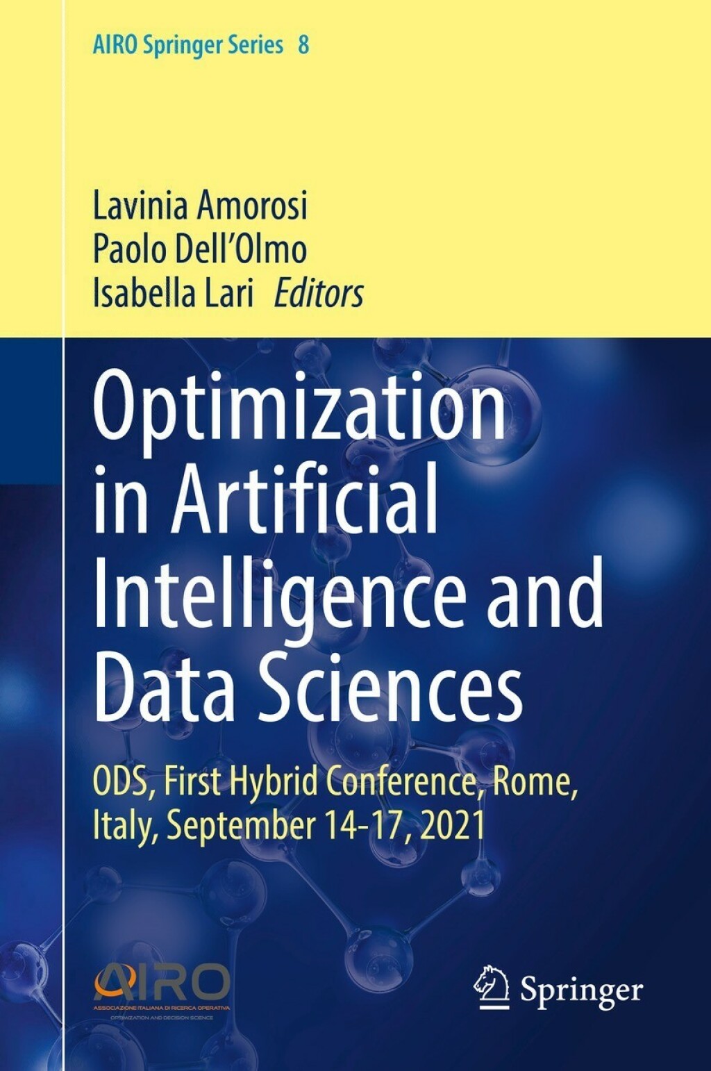 Optimization in Artificial Intelligence and Data Sciences ODS, First Hybrid Conference, Rome, Italy, September 14-17, 2021  â€“ PDF/EPUB Version Downloadable