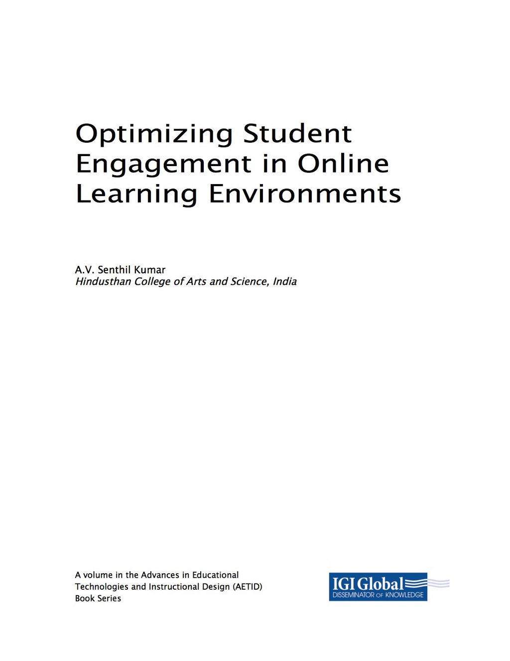 Optimizing Student Engagement in Online Learning Environments – PDF/EPUB Version Downloadable
