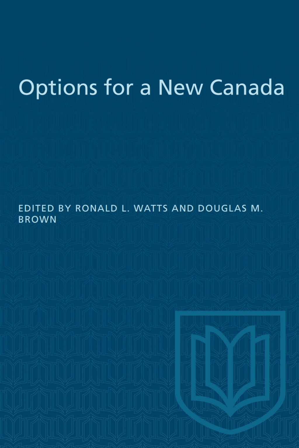 Options for a New Canada 1st Edition â€“ PDF/EPUB Version Downloadable