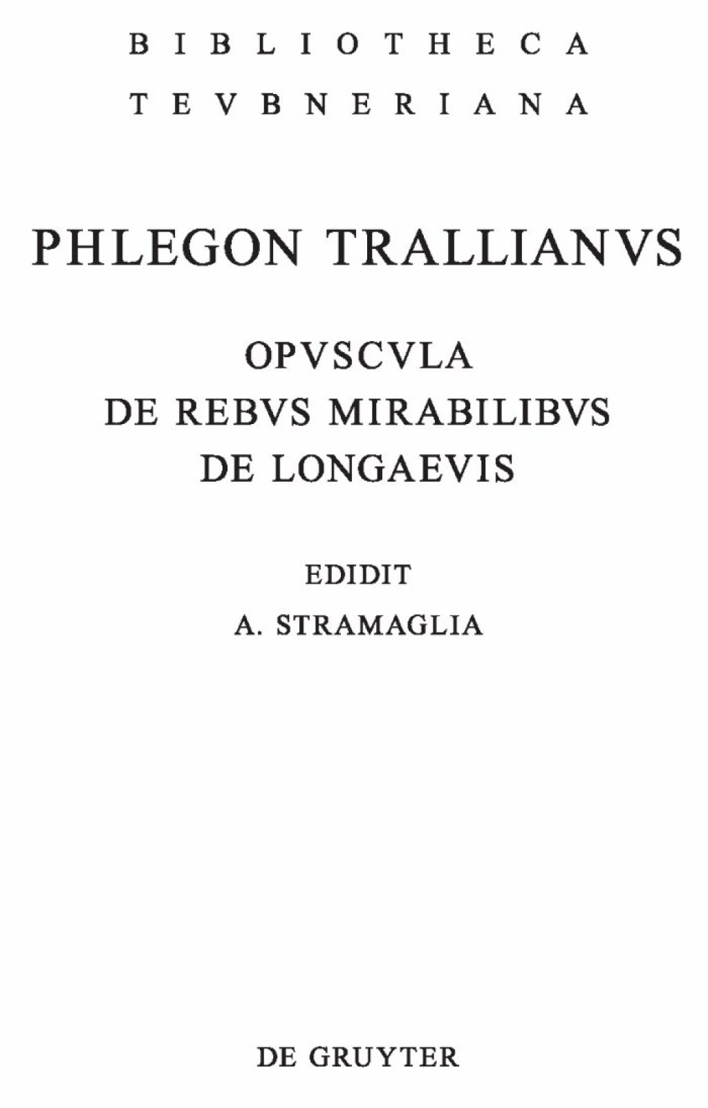 Opuscula de rebus mirabilibus et de longaevis 1st Edition â€“ PDF/EPUB Version Downloadable