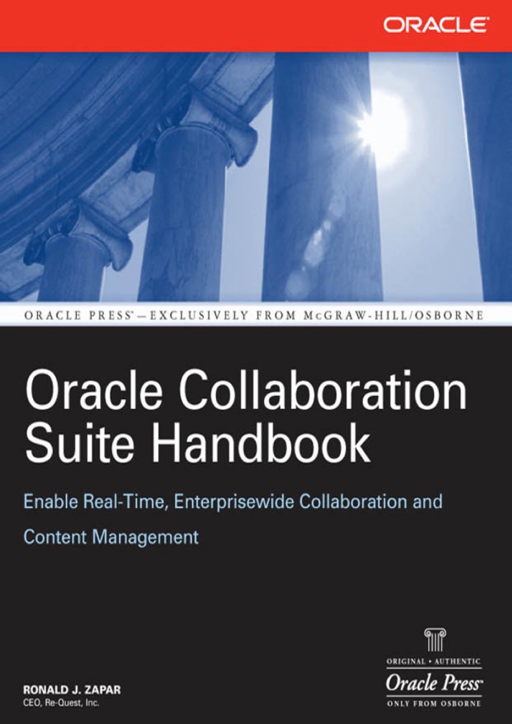 Oracle Collaboration Suite Handbook 1st Edition â€“ PDF/EPUB Version Downloadable