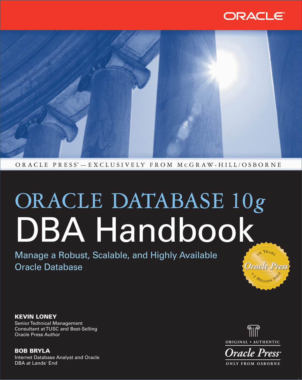 Oracle Database 10g DBA Handbook 1st Edition â€“ PDF/EPUB Version Downloadable
