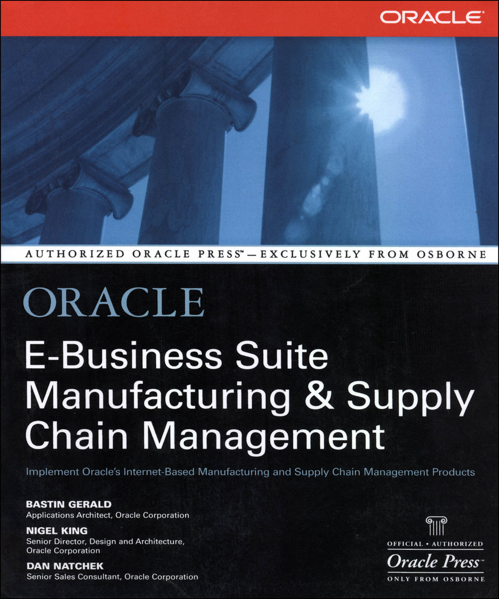 Oracle E-Business Suite Manufacturing & Supply Chain Management 1st Edition â€“ PDF/EPUB Version Downloadable