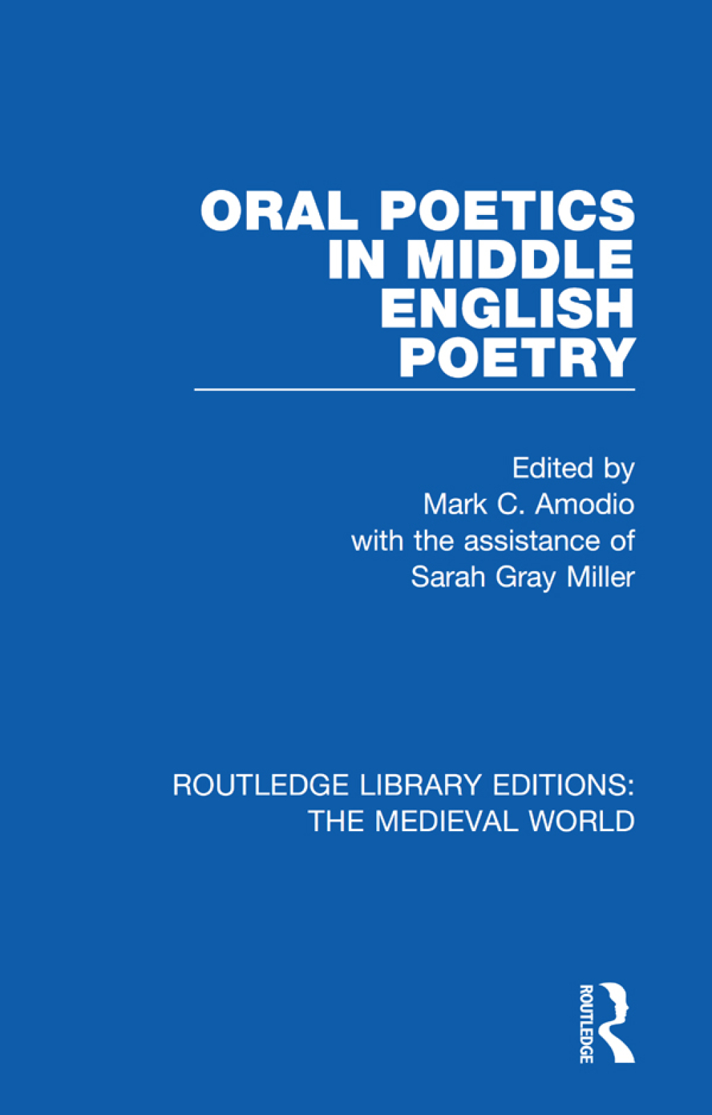 Oral Poetics in Middle English Poetry 1st Edition â€“ PDF/EPUB Version Downloadable