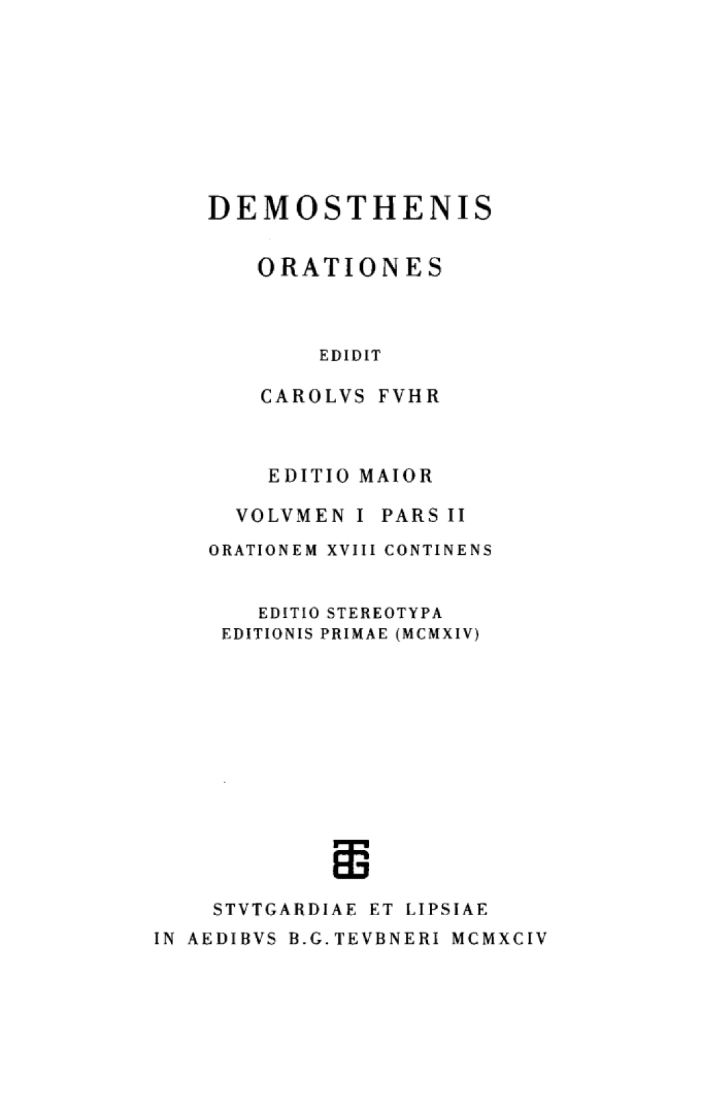 Oratio XVIII. De corona 1st Edition â€“ PDF/EPUB Version Downloadable