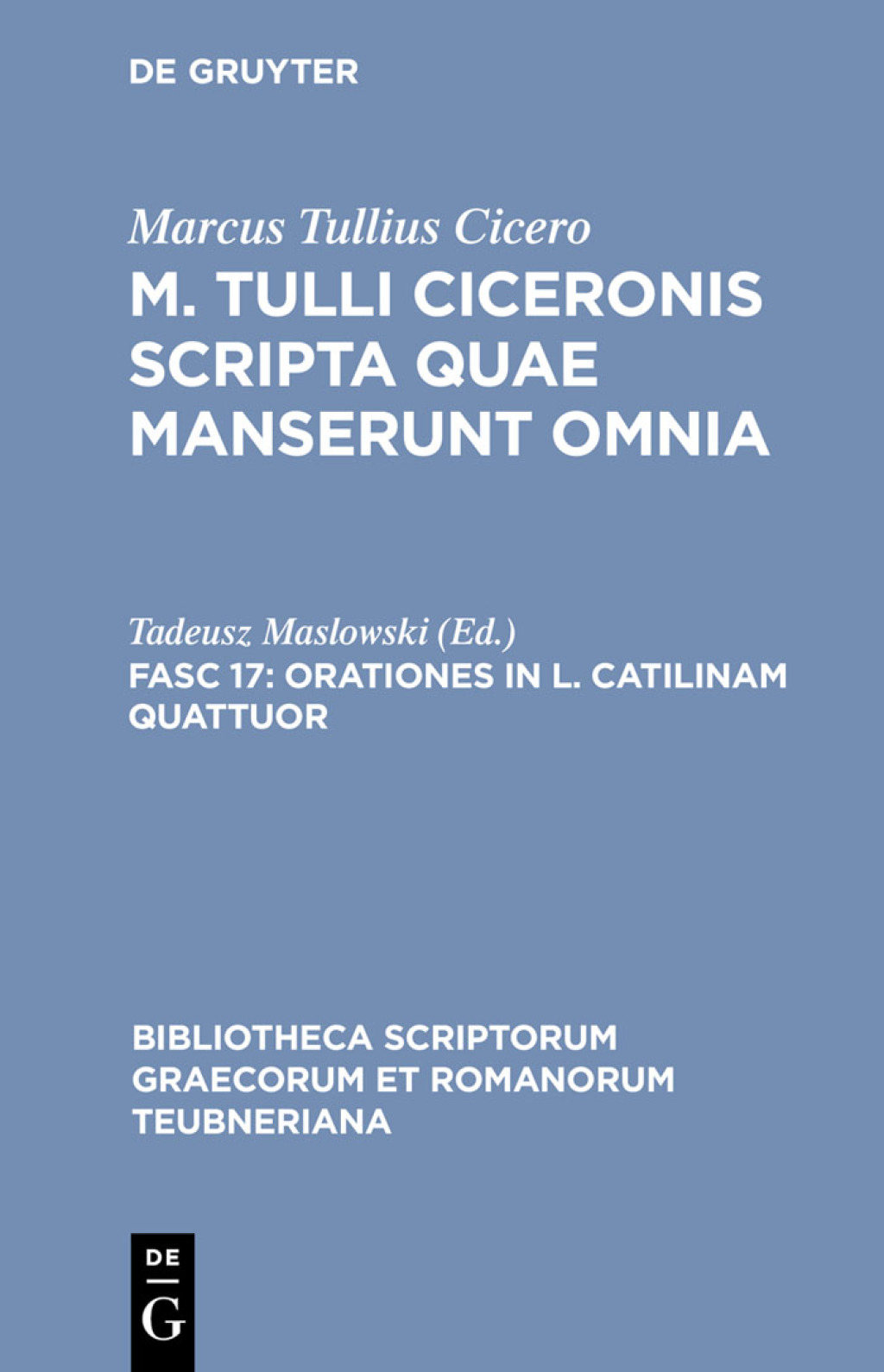 Orationes in L. Catilinam quattuor 1st Edition â€“ PDF/EPUB Version Downloadable