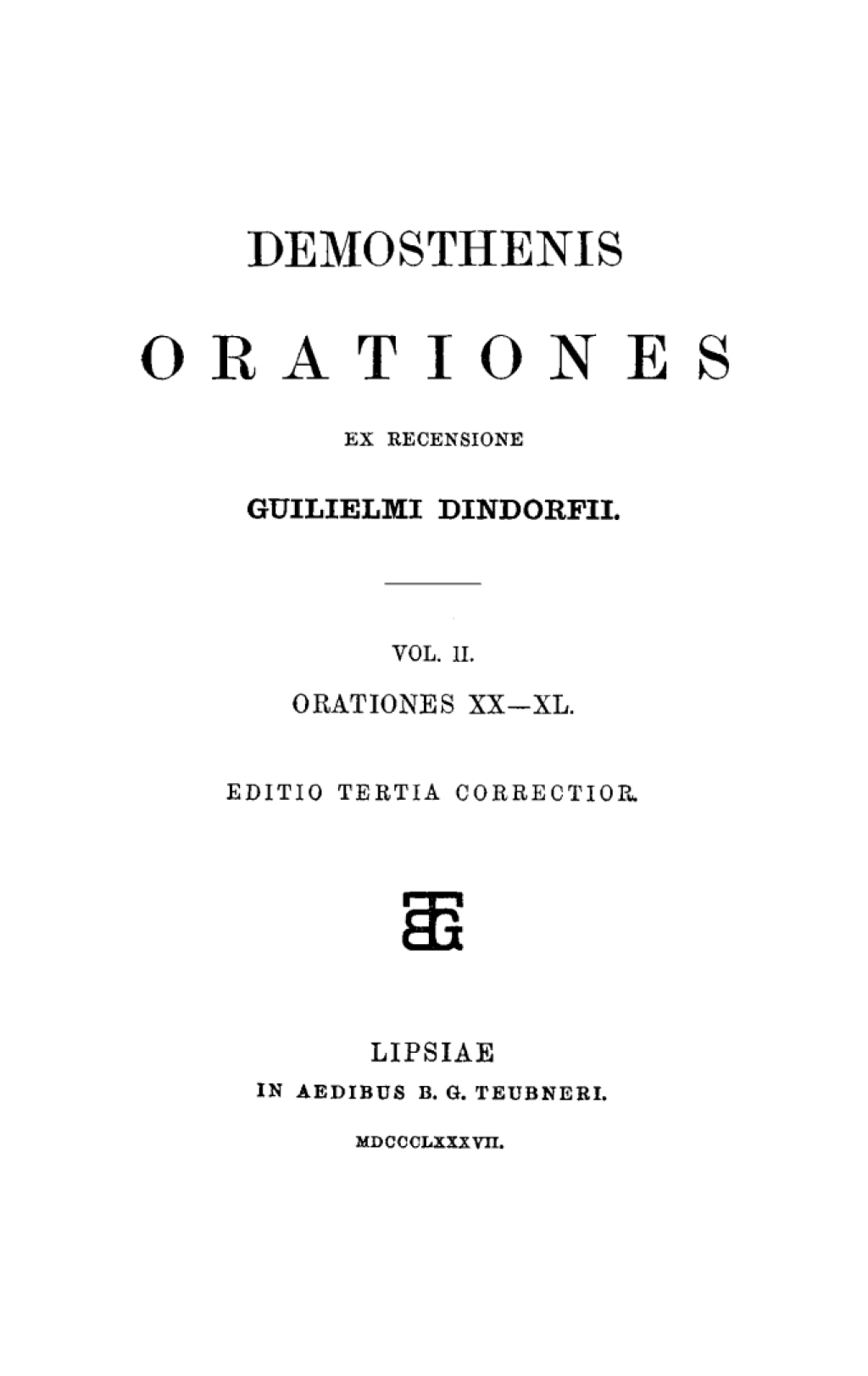 Orationes XX-XL 3rd Edition â€“ PDF/EPUB Version Downloadable