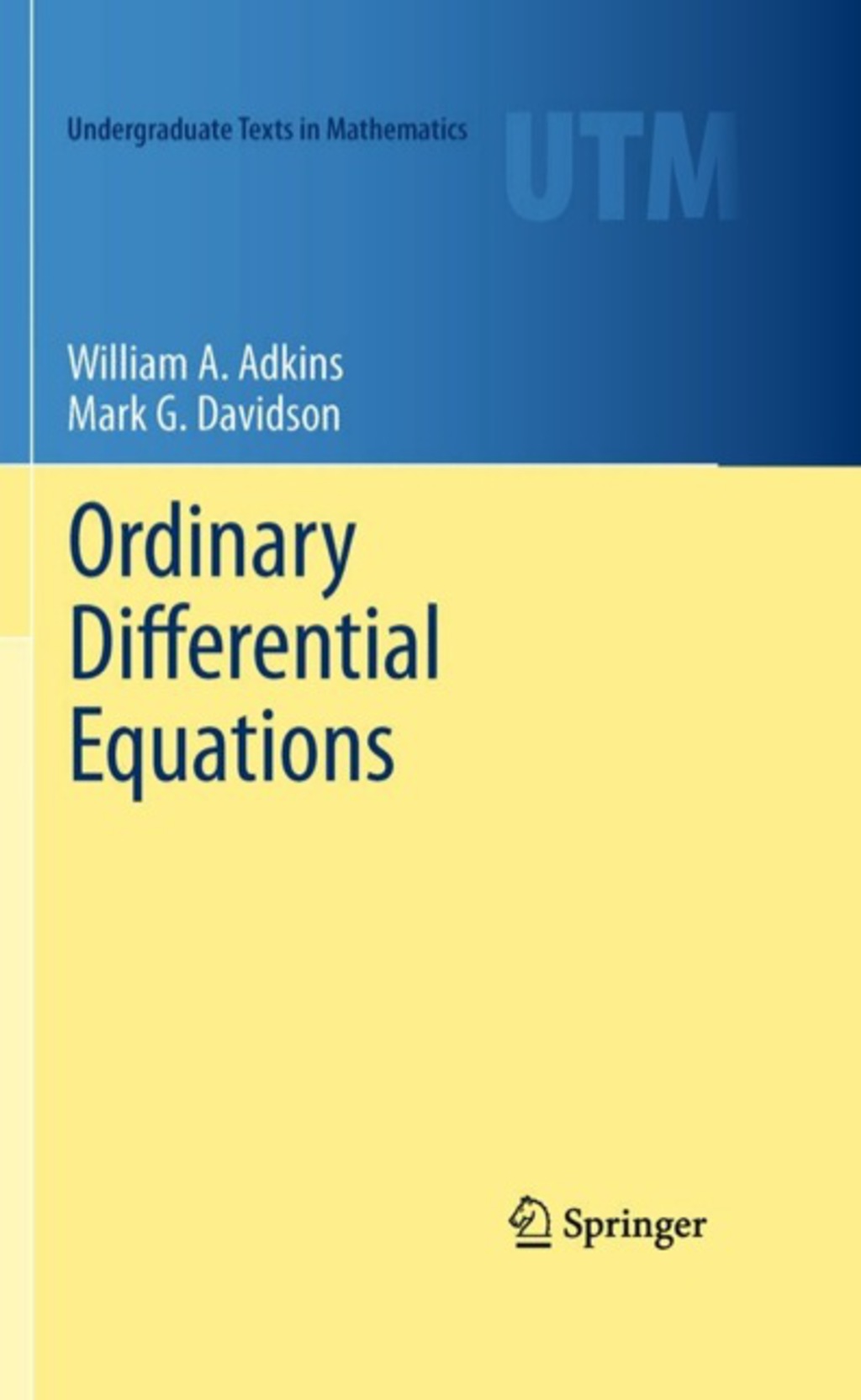 Ordinary Differential Equations  â€“ PDF/EPUB Version Downloadable