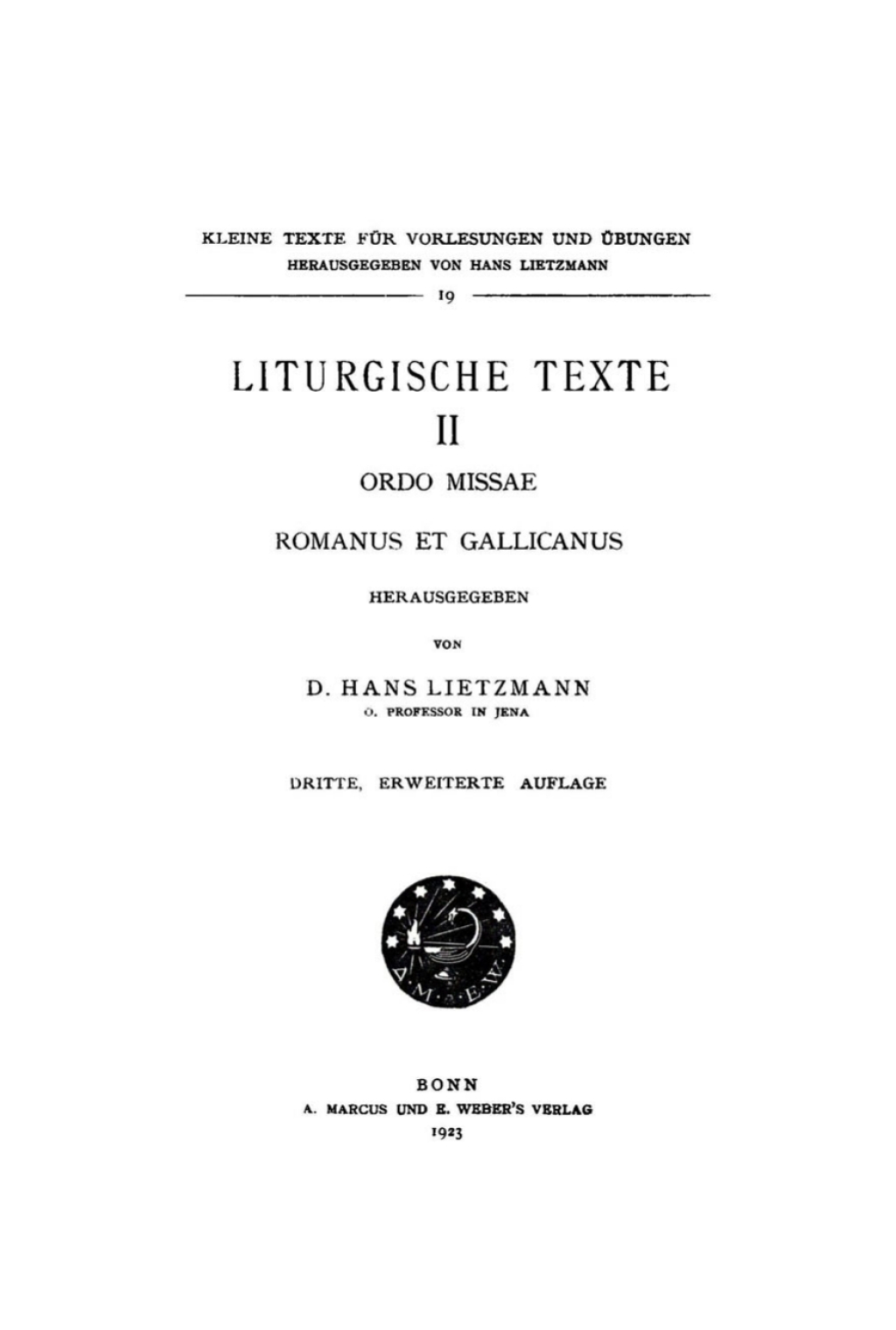 Ordo missae Romanus et Gallicanus 3rd Edition â€“ PDF/EPUB Version Downloadable