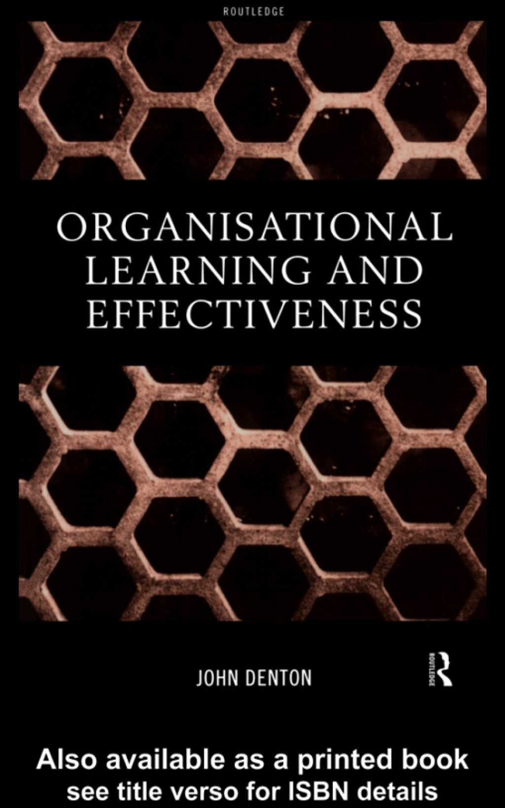 Organisational Learning and Effectiveness 1st Edition â€“ PDF/EPUB Version Downloadable