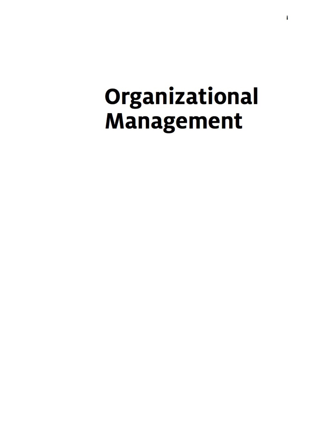 Organizational Management Approaches and Solutions 1st Edition â€“ PDF/EPUB Version Downloadable