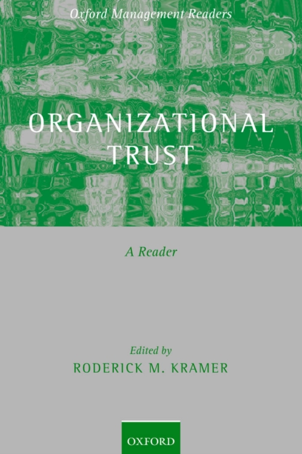 Organizational Trust A Reader 1st Edition â€“ PDF/EPUB Version Downloadable