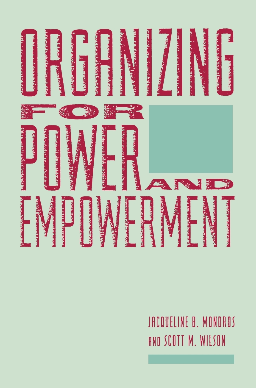 Organizing for Power and Empowerment  â€“ PDF/EPUB Version Downloadable